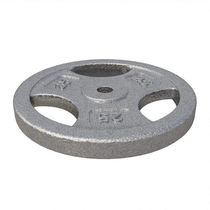 Cast Iron Weight Plate Tri Grip 2.5 - 45 lb