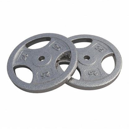 Cast Iron Weight Plate Tri Grip 2.5 - 45 lb