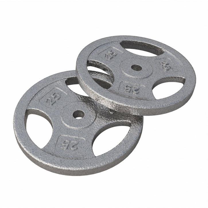 Cast Iron Weight Plate Tri Grip 2.5 - 45 lb