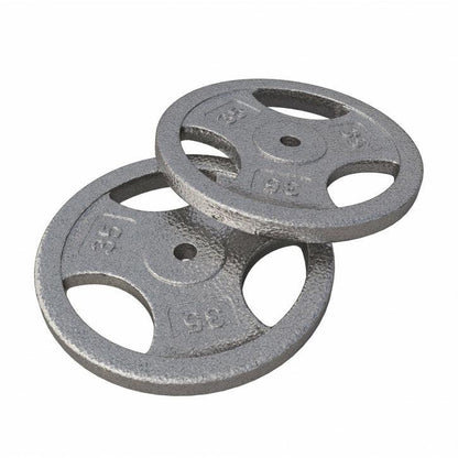 Cast Iron Weight Plate Tri Grip 2.5 - 45 lb