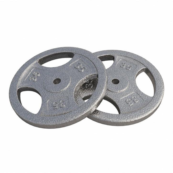 Cast Iron Weight Plate Tri Grip 2.5 - 45 lb