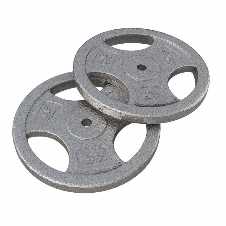 Cast Iron Weight Plate Tri Grip 2.5 - 45 lb