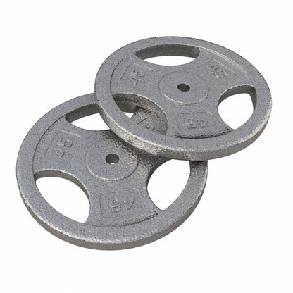 Cast Iron Weight Plate Tri Grip 2.5 - 45 lb