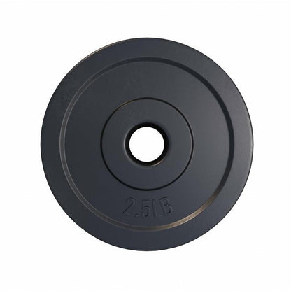 Plastic Weight Plate 2.5 - 35 lb, 25 mm
