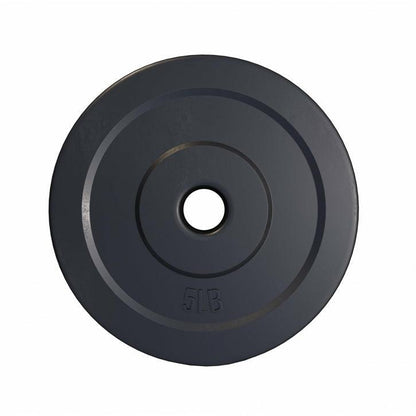 Plastic Weight Plate 2.5 - 35 lb, 25 mm