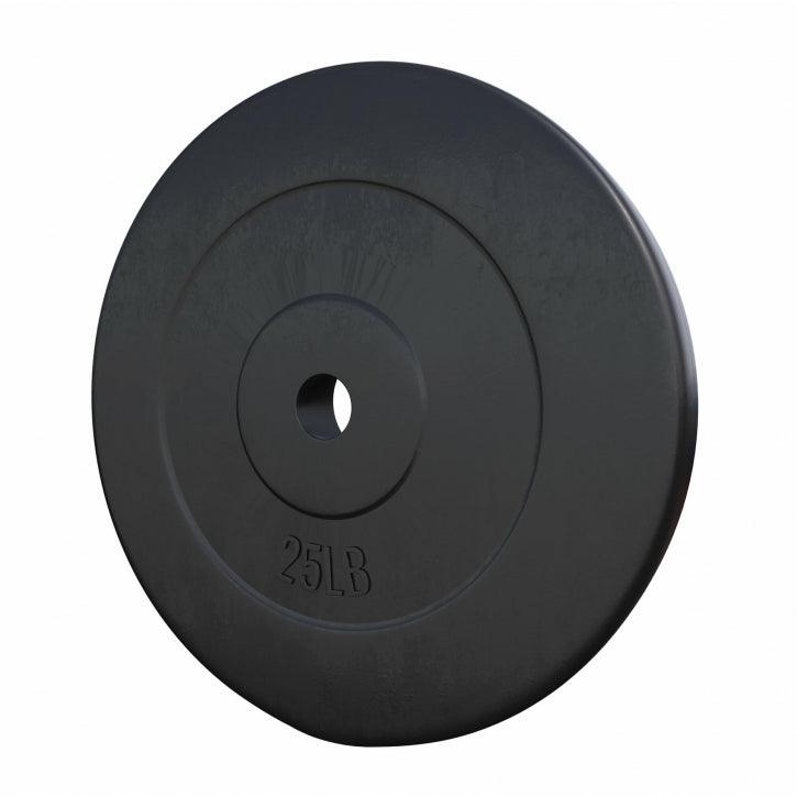 Plastic Weight Plate 2.5 - 35 lb, 25 mm