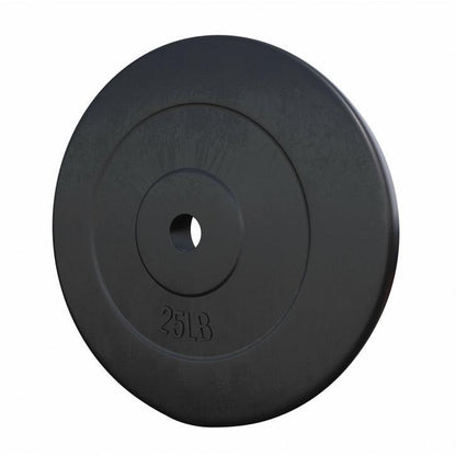 Plastic Weight Plate 2.5 - 35 lb, 25 mm