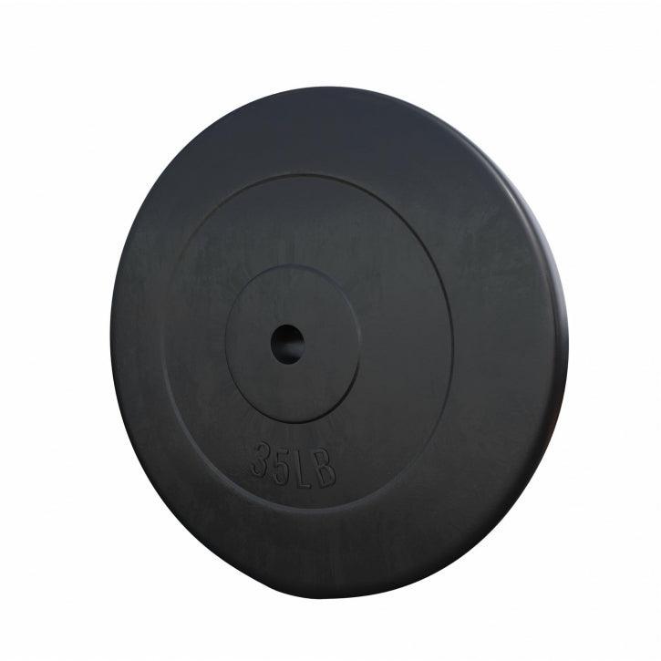 Plastic Weight Plate 2.5 - 35 lb, 25 mm