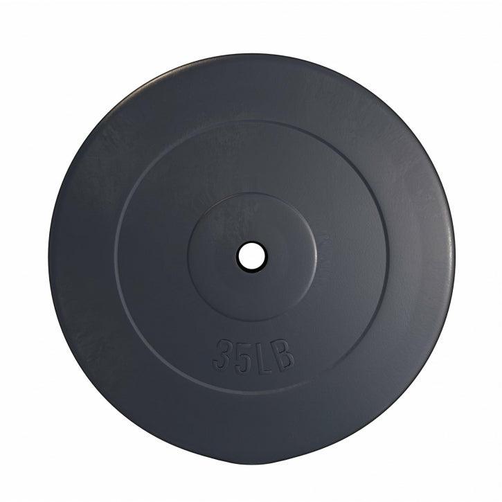 Plastic Weight Plate 2.5 - 35 lb, 25 mm