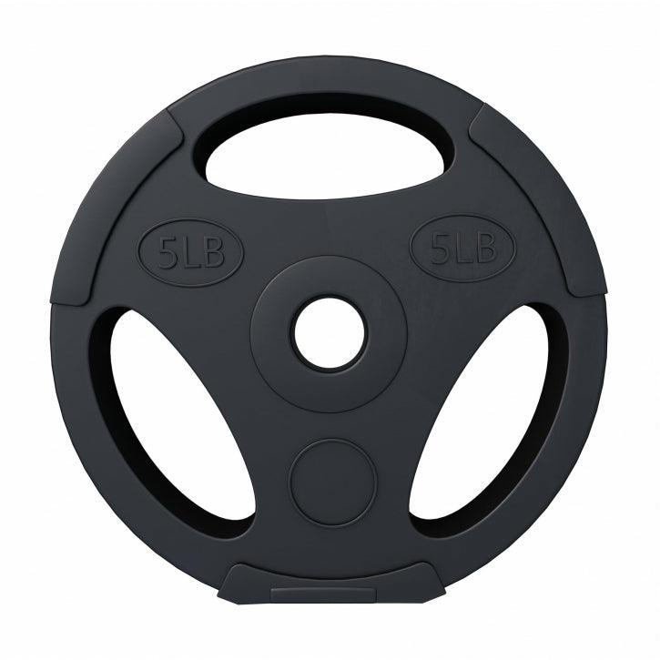 Plastic Tri-Grip Weight Plate 2.5 - 35 lb