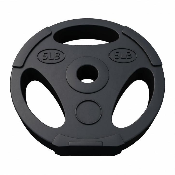 Plastic Tri-Grip Weight Plate 2.5 - 35 lb