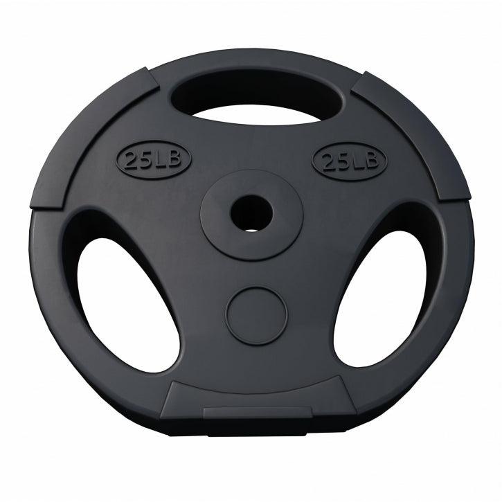 Plastic Tri-Grip Weight Plate 2.5 - 35 lb