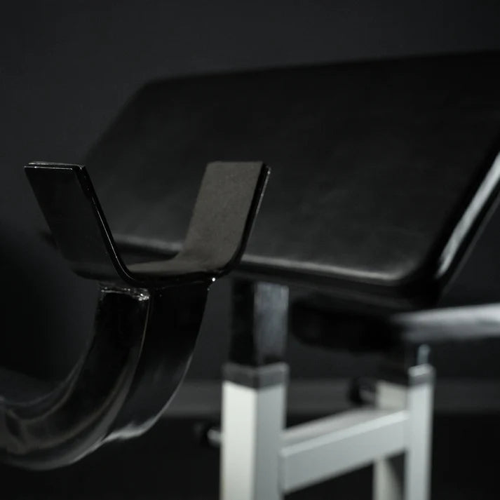 Preacher Curl Bench White/Black