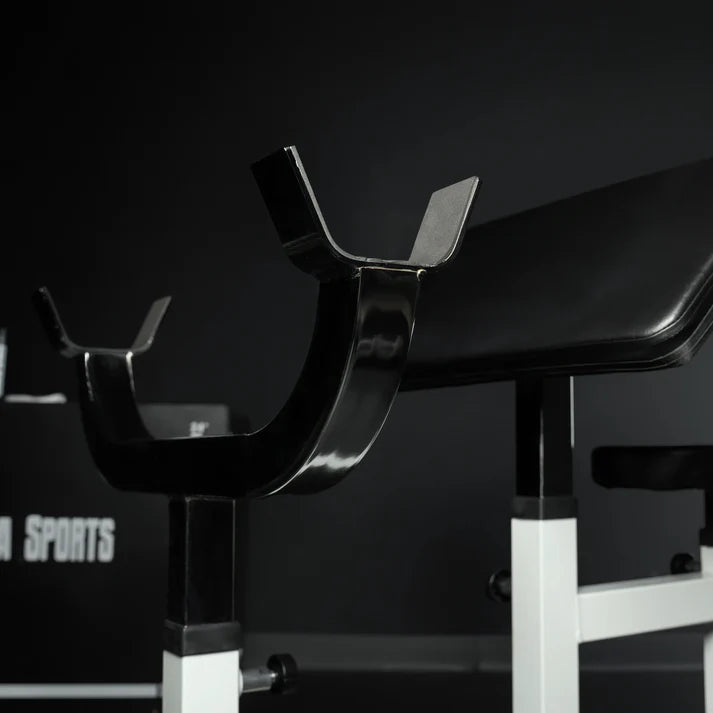 Preacher Curl Bench White/Black