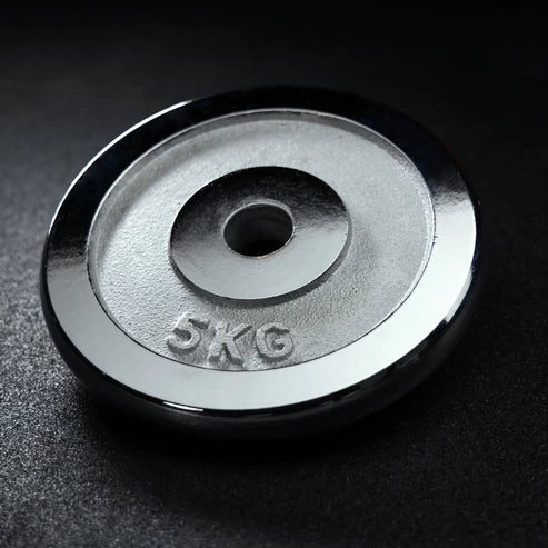 Chrome Cast Iron Weight Plate (30/31 mm)