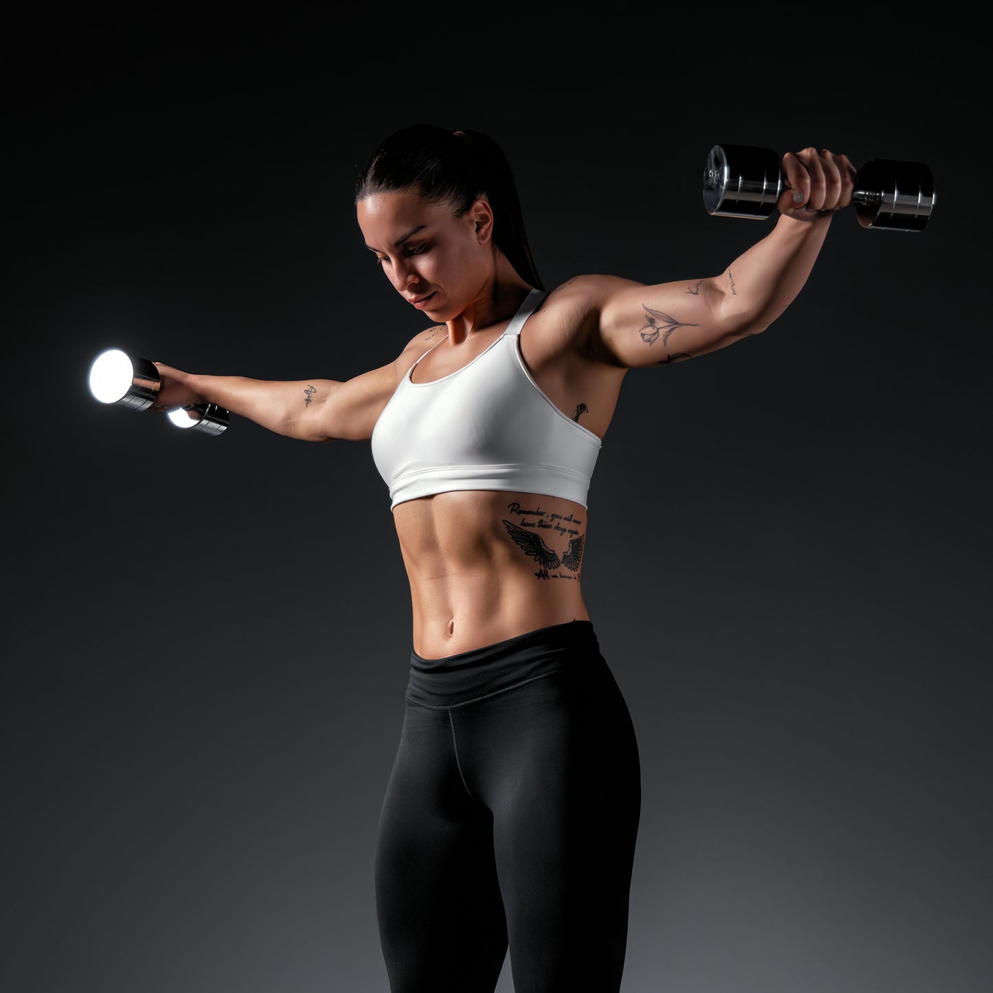 Chrome Dumbbell 1 - 20 kg