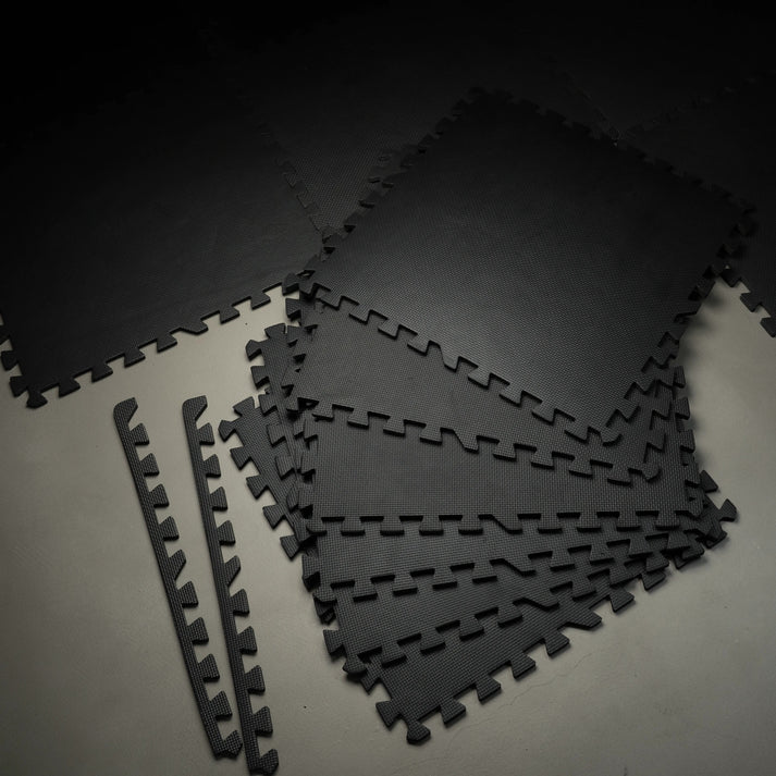 Floor Protection Mat Set with 6 Pieces + End Pieces
