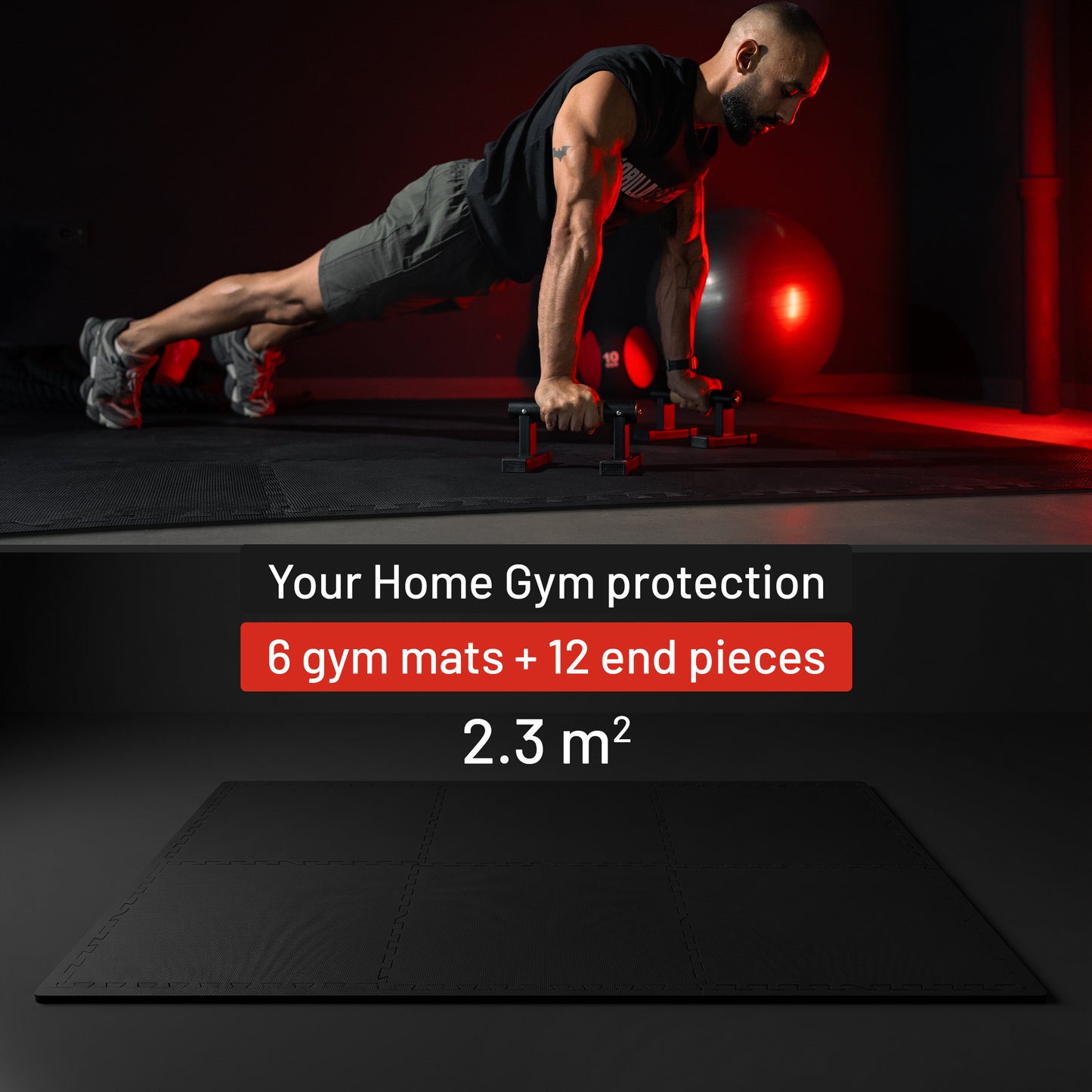 Floor Protection Mat Set - 8 Mats