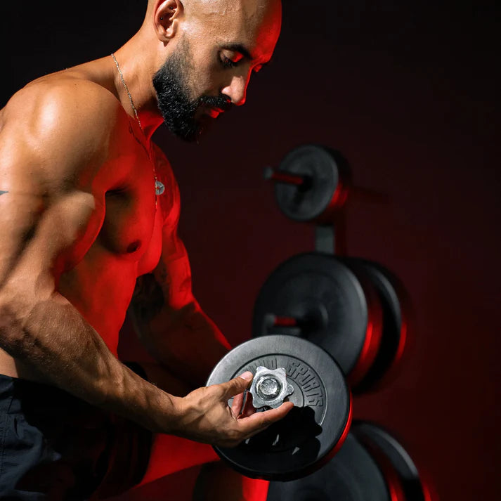 Weight Bar Set with Barbell, EZ Curl Bar, and Dumbbells