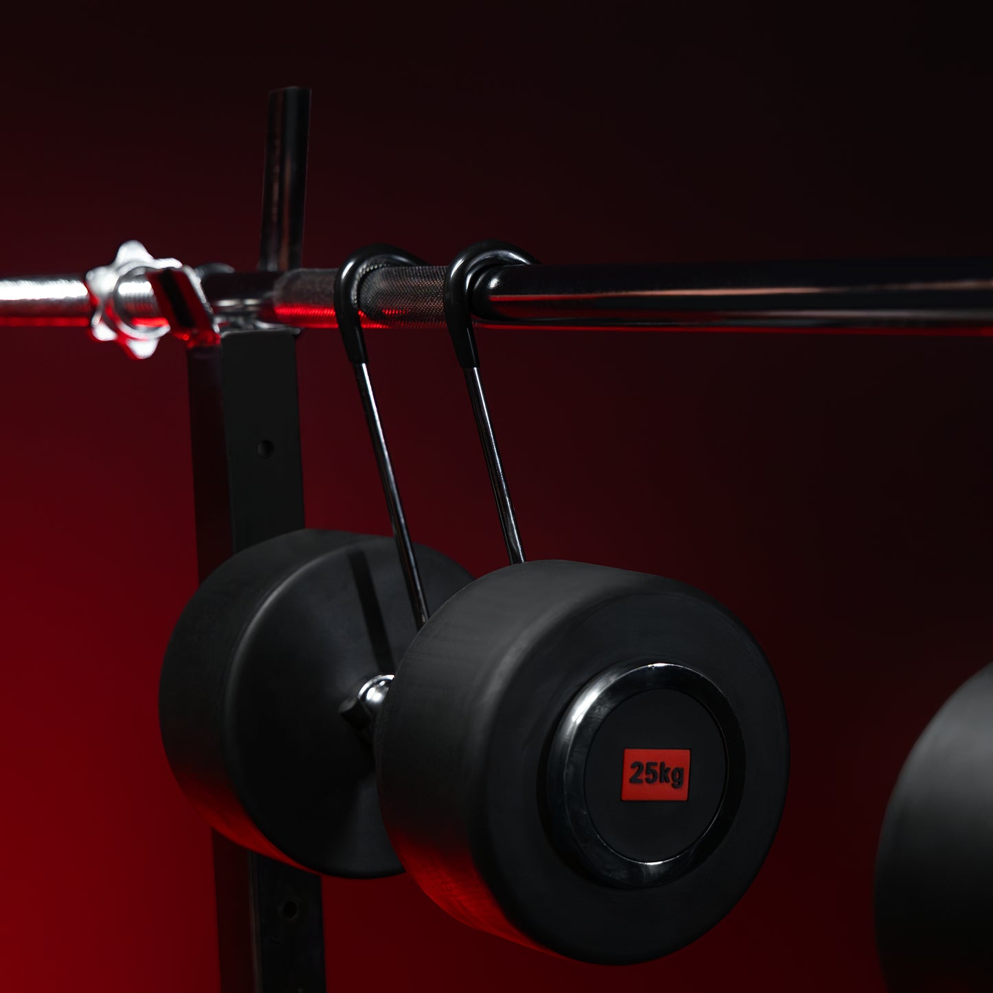 Rubber Coated Dumbbell 2.5 - 27.5 kg or in Set