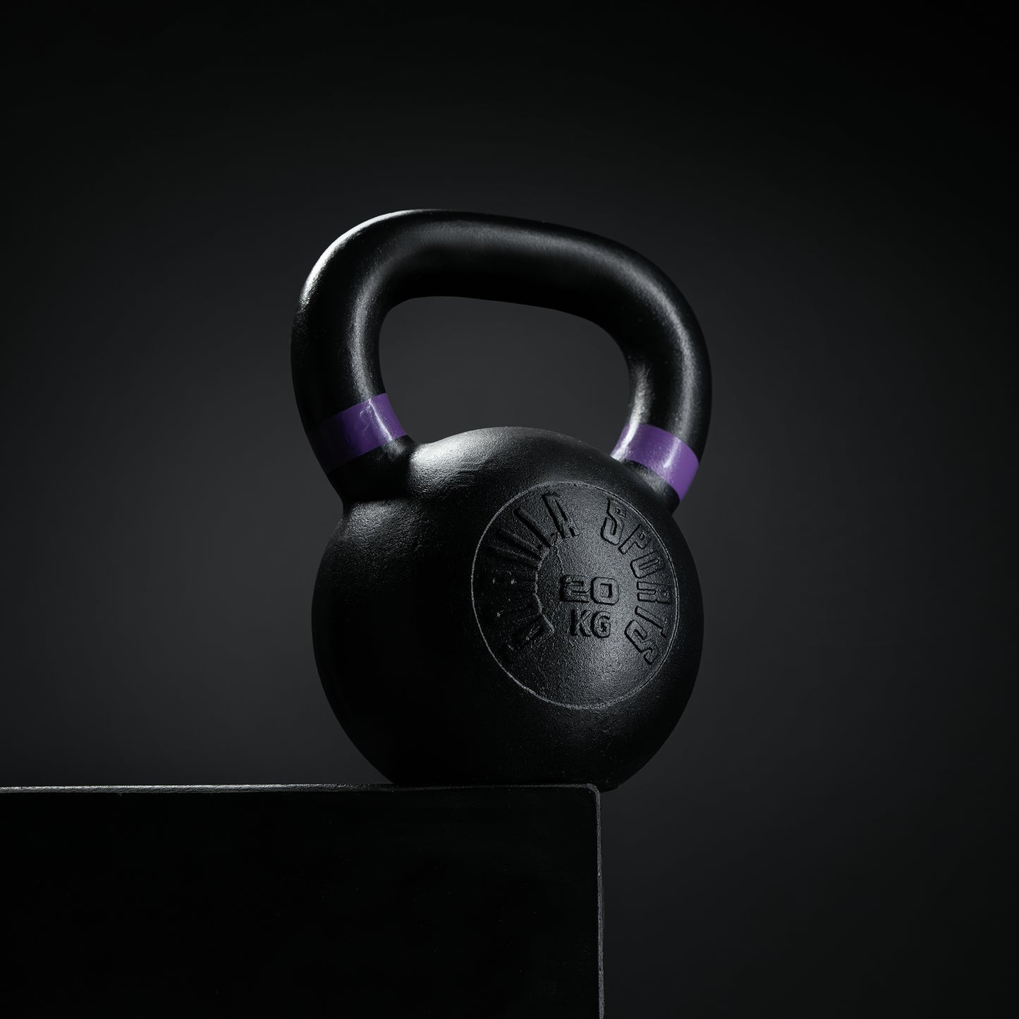 Kettlebell Olympic in Black 4 - 28 KG