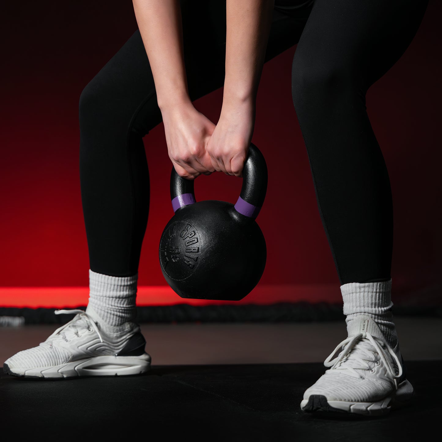 Kettlebell Olympic in Black 4 - 28 KG