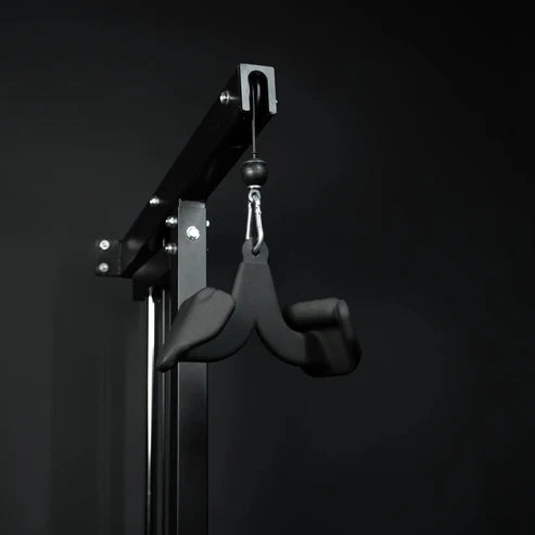 Lat Pull/Row Handle Rubber Black