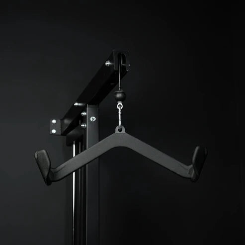Lat Pull/Row Handle Rubber Black