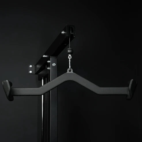 Lat Pull/Row Handle Rubber Black