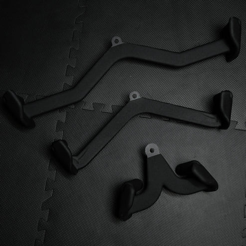 Lat Pull/Row Handle Rubber Black