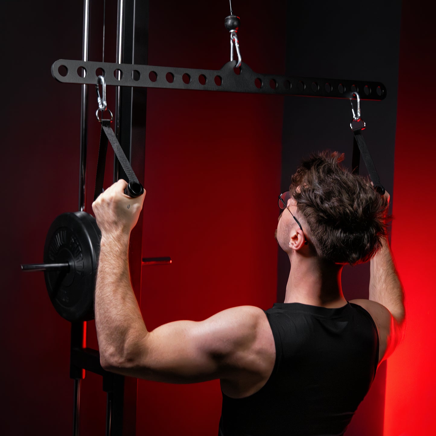 Multihook Bar with 2 Individual Handles in Different Lengths