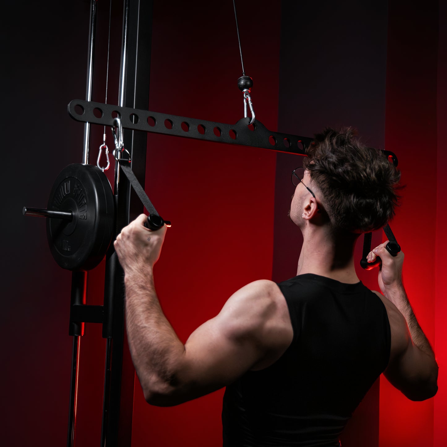 Multihook Bar with 2 Individual Handles in Different Lengths