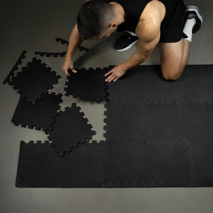 Floor Puzzle Mat (Set of 18 Mats + End Pieces)