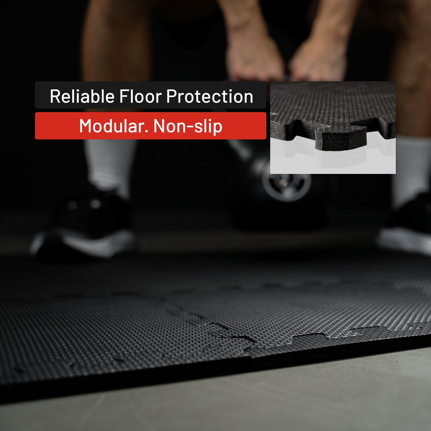 Floor Puzzle Mat (Set of 18 Mats + End Pieces)