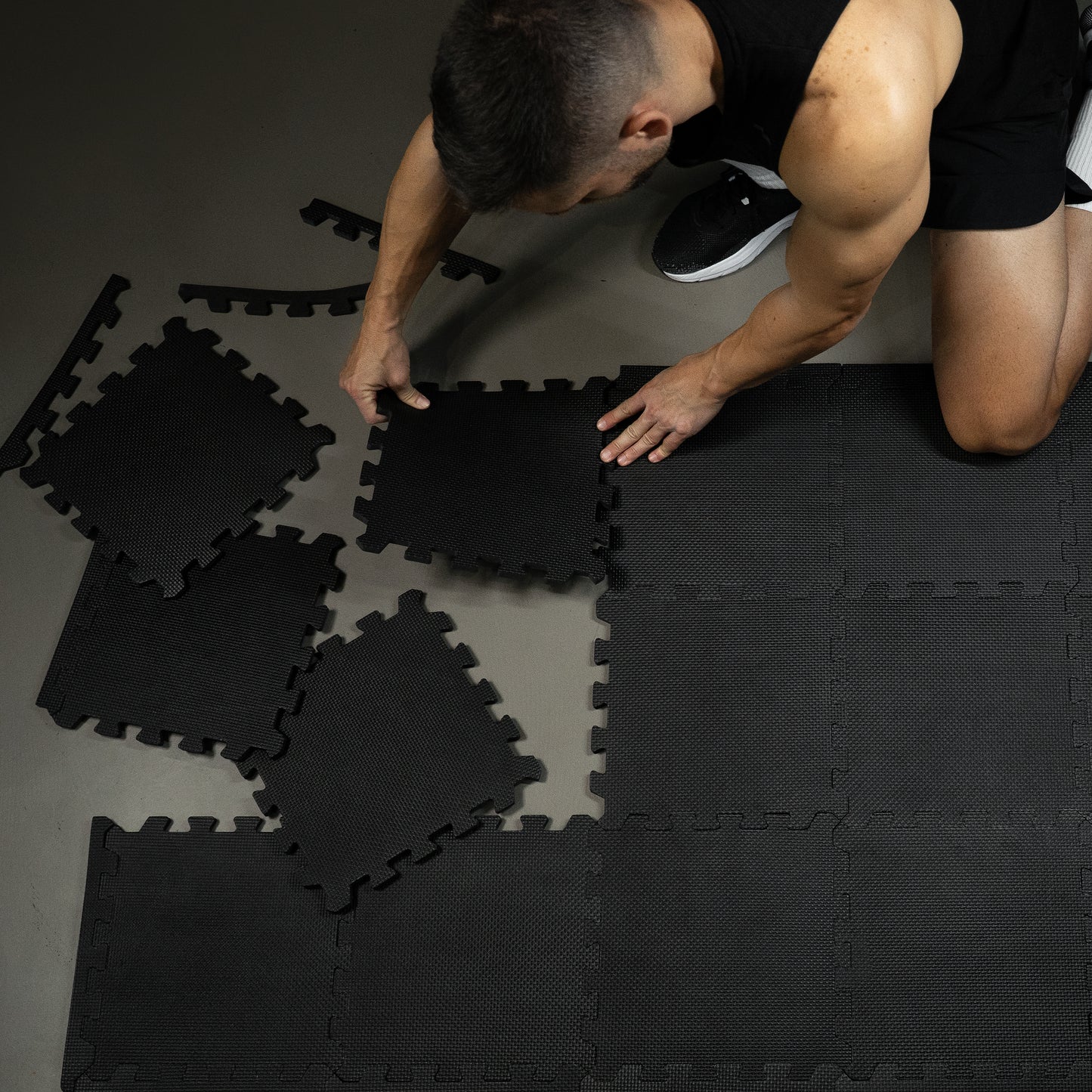 Floor Puzzle Mat (Set of 18 Mats + End Pieces)