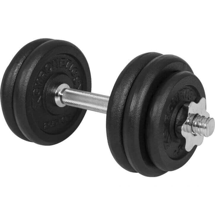 Cast Iron Dumbbell Set 15 kg, 25 mm