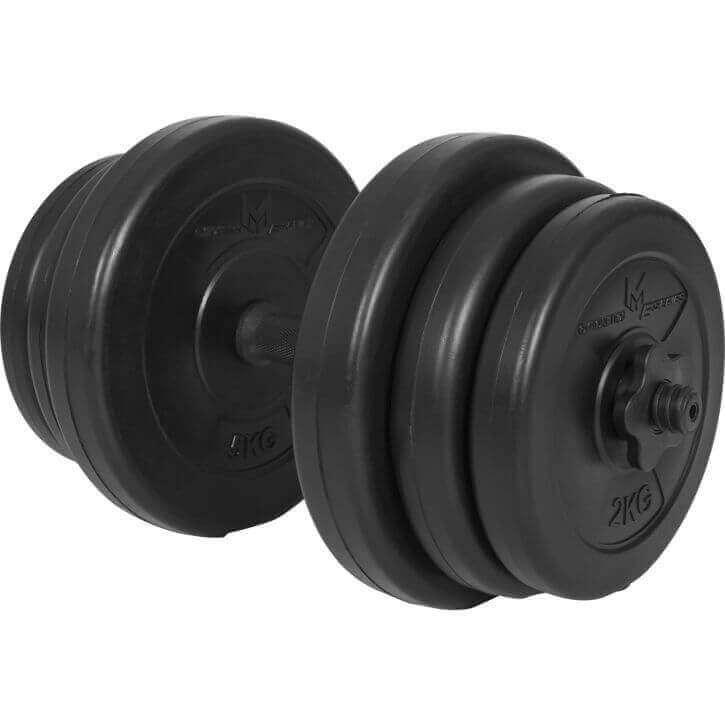 Plastic Dumbbell Set 20 kg, 25 mm