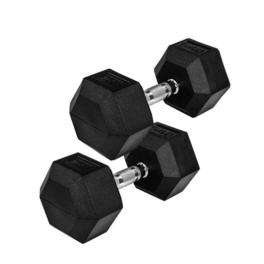 Hexagonal Dumbbell Set 4 - 25 kg