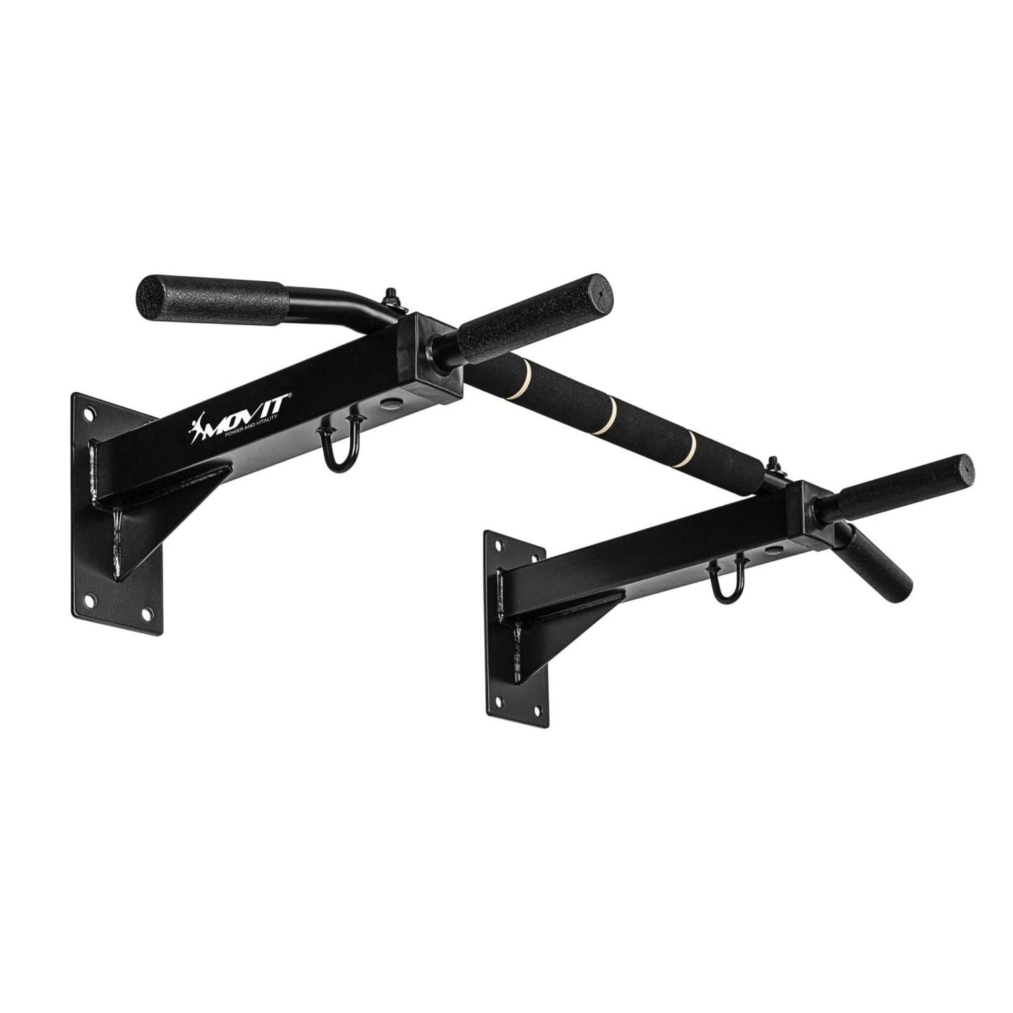 Pull-Up Bar Wall-Mounted - Black/White