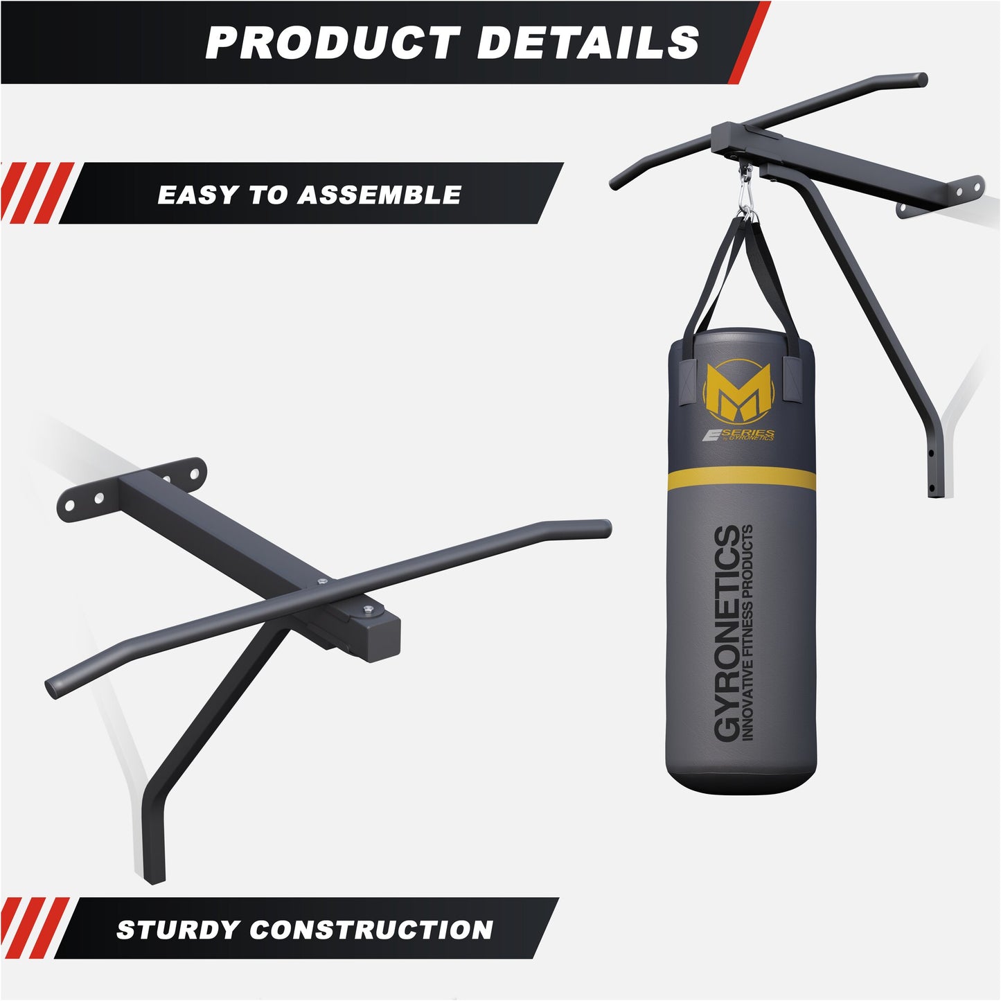 E-Series Punching Bag with Pull-Up Bar
