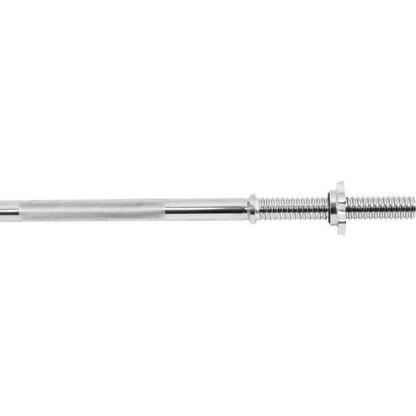 Chrome Barbell Bar 170 cm with Star Collars