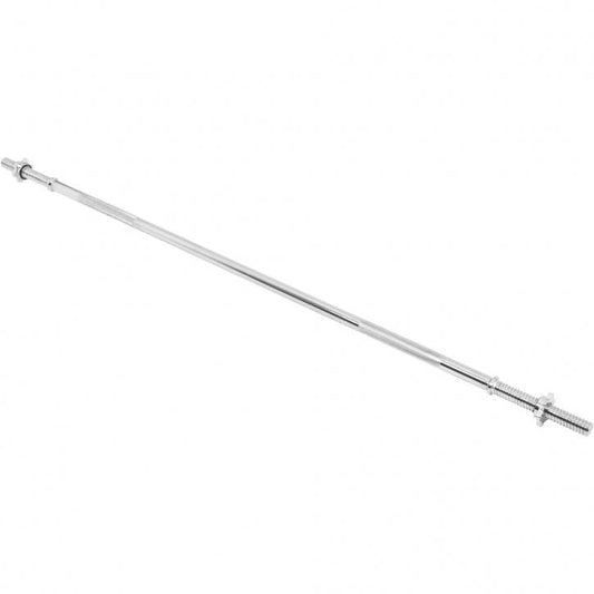 Chrome Barbell Bar 170 cm with Star Collars