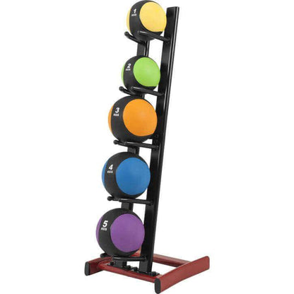Medicine Ball Rack Black/Red