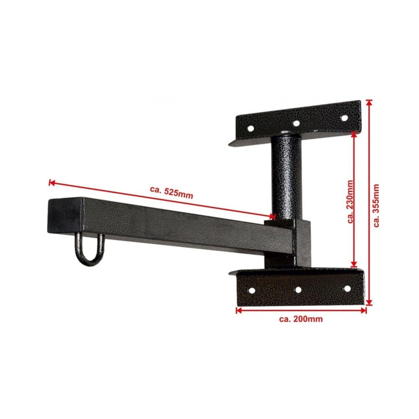 Foldable Wall Bracket for Punching Bags