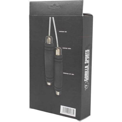 Speed Skipping Rope 300 cm Grey/Gold