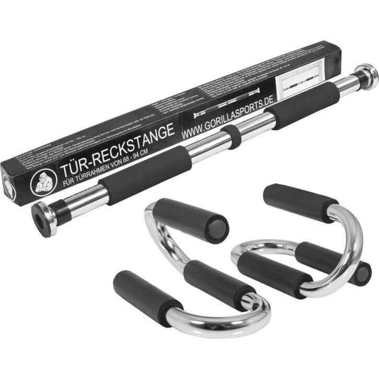 Doorway Pull Up Bar + Push-Up Handles - Set