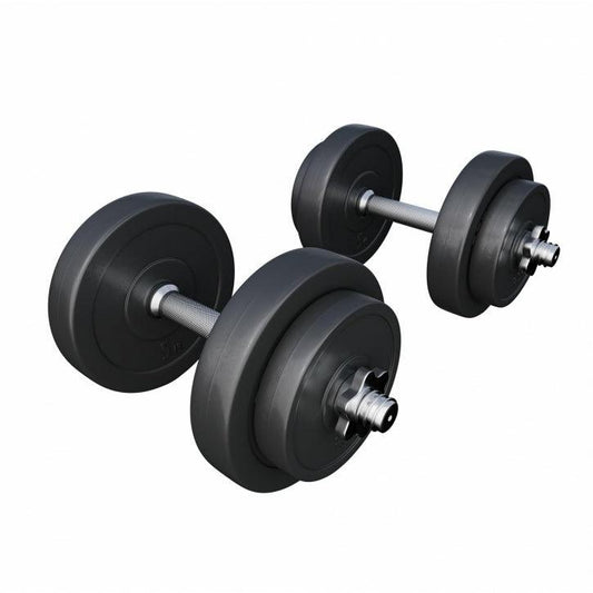 Plastic Dumbbell Set 17 kg