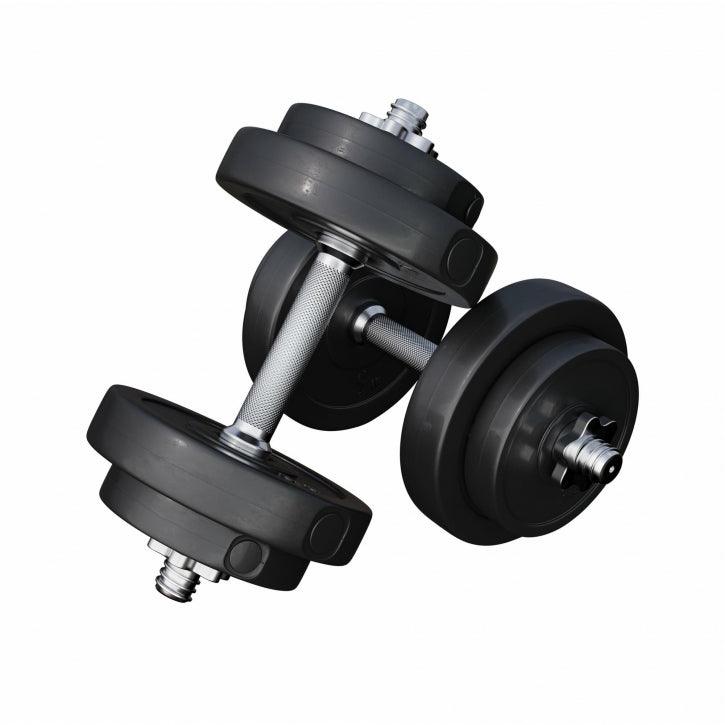 Plastic Dumbbell Set 17 kg