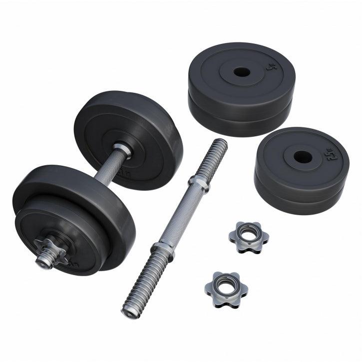 Plastic Dumbbell Set 17 kg