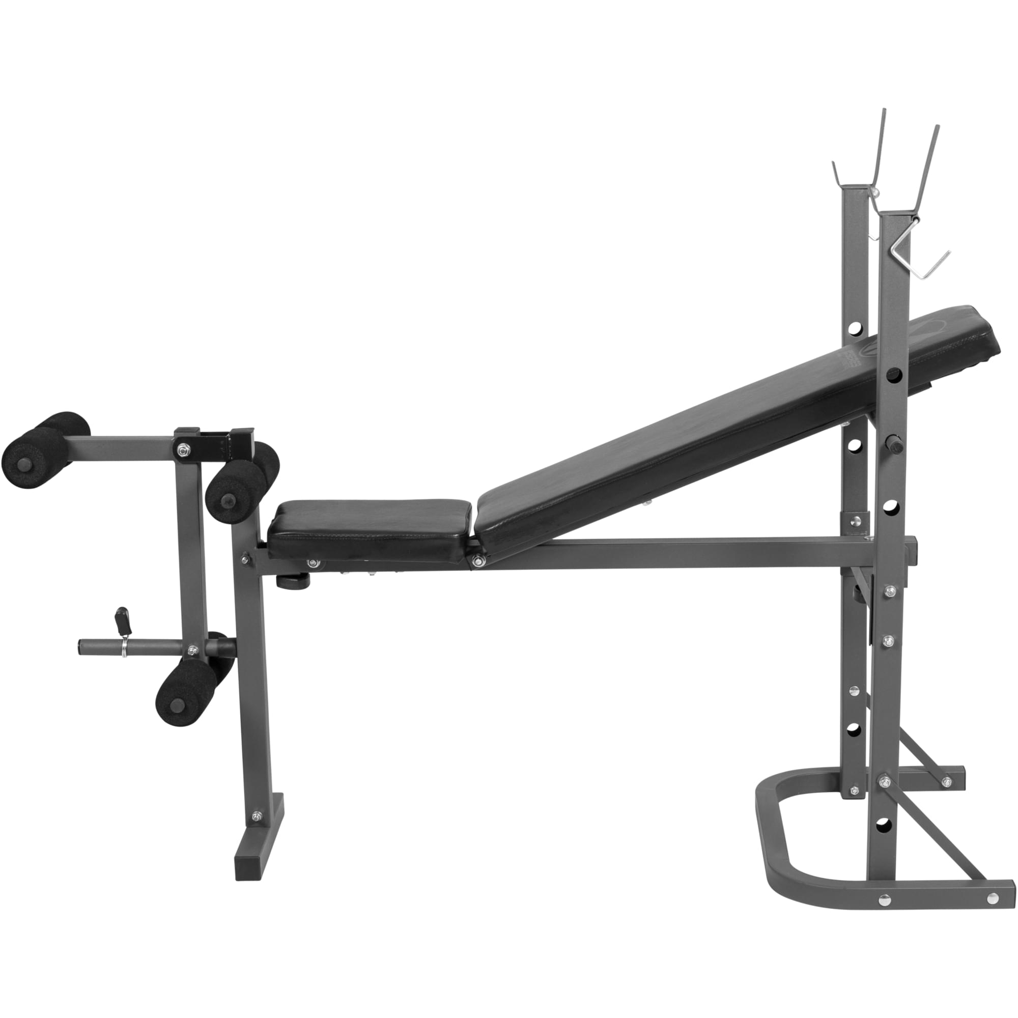 Gyronetics E-Series Multi Function Incline Bench with Leg Curl 